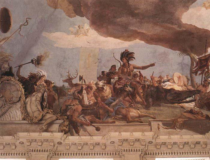 Giovanni Battista Tiepolo Apollo and the Continents